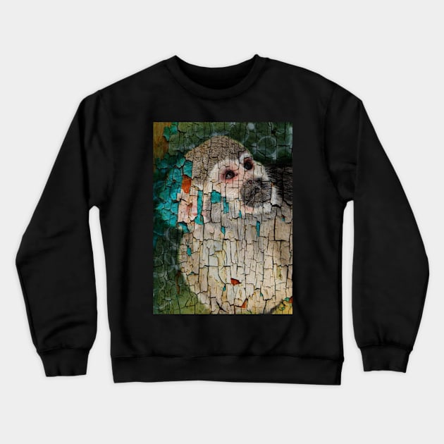 Squirrel Monkey Crewneck Sweatshirt by teenamarie23art